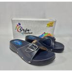 Style Comfort Jelli Topuk Dikeni Terliği - Lacivert