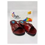 Style Comfort Kadın Bordo Ortopedik Jel Destekli Tek Tokalı Terlik 38