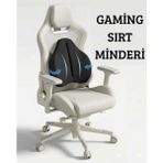 Style Ortopedik Visco Gaming Sırt Minderi – Ofis ve Oyun Koltuğu Destek Yastığı Anatomik Bel Sırt Destek Minderi Bel Yastığı