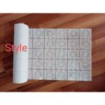 Style Pvc Dantel Kaymaz Raf Dolap ve Çekmece Örtüsü /ölçü:50 Cmx 5 mt Beyaz - Kare Çiçek 0 - 50 cm x 5 mt