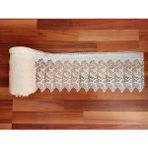 Style Pvc Dantel Raf Dolap ve Çekmece Örtüsü / Ebat: 23 cm x 5 mt - Beyaz