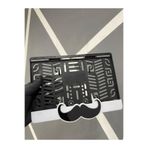 Style33 Pleksi Bıyık Motor Plakalık