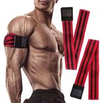 StyleBest 2 adet oklüzyon bandı, kan akışı kısıtlama bandı, esnek kol ve bacaklar için esnek kas yapar, kalça BFR kan akışı kısıtlama, elastik bant, fitness antrenmanı