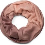 styleBREAKER Bayan Loop hortum şal çok renkli renk geçişli ve parıltılı, parıltılı şal, payetler, şal, bez 01017033, Pembe - Bej, Ölçü Birimi