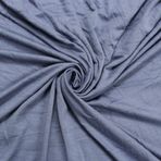 Stylish Fabric Düz Renk Ağır Rayon Spandex Jersey Örme Kumaş/4 Yönlü Streç- (180GSM)/Kendin Yap Projeleri, Mavi Arduvaz 1 Yard