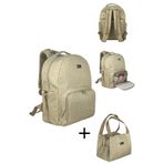 Stylo Duo Bej Backpack For Mothers Anne Bebek Bakım Sırt Çantası