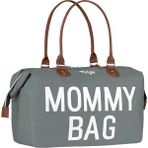 Stylo Mommy Bag 61M Gri Baskılı Anne ve Bebek Bakım Çantası