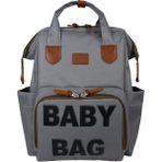 Stylo Monaco Baby Bag Baskılı Anne Bebek Bakım Sırt Çantası