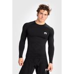 Stylovi UFC x Venum Siyah Uzun Kollu Premium Spor Erkek Compression Tişört – Fitness & Antreman Özel Kumaş