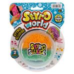 Styro World Köpük Slime 50 gr - Turuncu-Yeşil