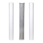 Su Arıtma 20 inch 5 Micron Tortu + B. Aktif Karbon + Tortu Filtre