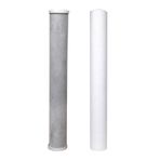 Su Arıtma 20 inch 5 Micron Tortu ve Blok Aktif Karbon Filtresi