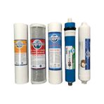 Su Arıtma Açık Cihaz Çift Sediment Filtreli 5li Filtre Seti