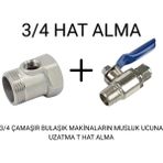 Su Arıtma Cihazı 3/4 Hat Alma Aparatı ve Küresel Vana – Pirinç Gövde, Dayanıklı ve Sızdırmaz