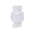 Su Arıtma Cihazı Shut-off Valf - 4 Yollu Vana Jaco Bağlantılı (Krem)