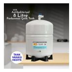 Su Arıtma Cihazı Su Tankı 2.2 Galon 8 Lt Tank Vanası Hediye!
