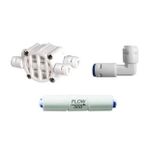 Su Arıtma Cihazı Yenileme Kiti Shut Off Flow Check Valf Quick (Krem)
