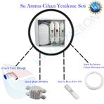 Su Arıtma Cihazı Yenileme Ve Bakım Kiti Shut Off - Flow - Valfe