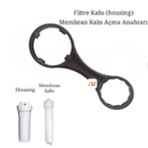 Su Arıtma Cihazları İçin Filtre Kabı Ve Membran Kab Açma Anahtarı