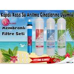 Su Arıtma Filtre Seti -Inline Set Lg Membran (En İyi Fiyatlı Set)