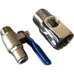 Su Arıtma Metal Hat Alma Aparatı 1/2'' + Küresel Vana 6 MM