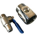 Su Arıtma Metal Hat Alma Aparatı 3/4'' + Küresel Vana 6 MM