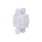 Su Arıtma Shut Off Valf 4 Dört Yollu Şatof Vana Quick 1/4 Inç 3'Lü