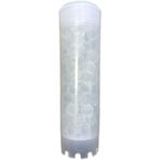 Su Arıtma Silifoz Filtre Kireç Kırıcı 10'' Shell Kap Kartuş