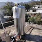Su Basıncı Tankı, Kuyu Pompaları için 15-185 Galon Paslanmaz Çelik Su Basıncı Tankı Kiti, Dikey Hava Mesane Tankı (60L/15.8Gal) - Dayanıklı Su Depolama Çözümü, Kolay Kurulum