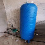 Su Basınçlı Tank, Tam Set Aşırı Besleme Pompası ve Otomatik Dikey Basınç Tankı, 15 ila 132 Galon, Kuyu Suyu, Endüstriyel Temizlik için İdeal