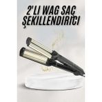 Su Dalga Maşası, Tüm Saç Tiplerine Uygun, Şık ve Kullanışlı Tasarım