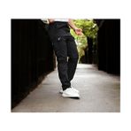 Su Dayanıklı ve Rüzgar Geçirmez Taktikal & Taktik Kışlık Outdoor Pantolon 2XL Uzun Siyah Regular Fit