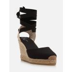 Su Espadril Kelly Siyah Kadın Dolgu Topuklu Espadril