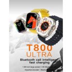 Su Geçirmez Akıllı Saat, Sağlık Takibi, 1.99 Inç Ekran, Arama ve Sensör Özellikli - Seçenek 1 - Ahşap