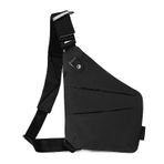Su Geçirmez Askı Çantası Ayarlanabilir Omuz Askılı Ultra Hafif Crossbody Paketi Hırsızlığa Karşı Omuz Açık Hava Sporları için Sırt Çantası Yürüyüş Bisiklete binme Dağcılık Seyahat
