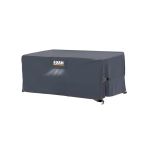 Su Geçirmez Bahçe Masa Örtüsü, Heavy Duty Oxford Kumaş, Gri