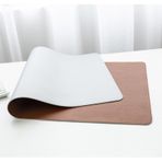 Su Geçirmez Deri Mouse Pad 80 40 Cm-kahverengi