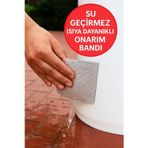 Su Geçirmez Isıya Dayanıklı Alüminyum Onarım Bandı 5cm x 5m – Güçlü Yapışkanlı Sızdırmaz Tamir Bandı