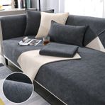 Su geçirmez kanepe örtüsü 1/2/3/4 kişilik kanepeler Anti idrar kesit mobilya koruyucu köpekler ve kediler için kaymaz yumuşak şönil kumaş şık kanepe Slipcover
