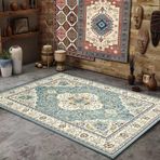 Su geçirmez, kaymaz, 5 x 7 dış mekan halısı, yıkanabilir, kristal kadife halı, kamp, karavan, sundurma ve balkon için, çok yönlü iç mekan/dış mekan halısı tüm hava koşulları için