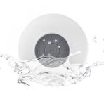 Su Geçirmez Mini Bluetooth Duş Hoparlörü (beyaz)