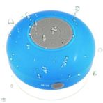 Su Geçirmez Mini Bluetooth Duş Hoparlörü (Mavi)