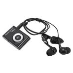 Su geçirmez MP3 Çalar, Yüzme Müzik Çalar Kısa Kordon Sualtı Kulaklıkları ile 8GB Bellek Dahili, Yüzme, Dalış, Bisiklet, Koşu için IPX8 Sualtı MP3 Çalar (BLACK)