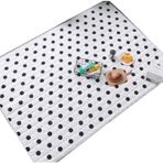 Su geçirmez Piknik Battaniyesi Siyah & Beyaz Puantiyeli Mat Dayanıklı Plaj Battaniyesi Açık Hava Aktiviteleri Aile Piknikleri Kamp ve Çadır Halısı (140x200CM)