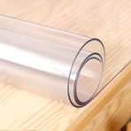 Su geçirmez Şeffaf Masa Örtüsü - Çizilmeye ve Isıya Dayanıklı Plastik Kılıf Yıkanabilir Yağ Geçirmez Dikdörtgen Koruyucu Yemek Odası Mutfak ve Oturma Odası Kullanımı için