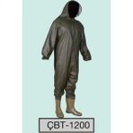 Su Geçirmez Tulum Takım CBT1200 Balıkçılık ve Şantiye 1200 Yerli Çizme Kapüşonlu Boy Çbt - Haki - 44