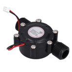 Su Jeneratörü Mikro Hidro Elektrik Güç Fırçasız G1/2in Erkek İplik DC 12V Aydınlık Duş LED Ekran