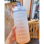 Su Matarası Su Şişesi Suluk 2 Litre Motivasyonel Spor Salonu Su Ş