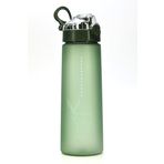 Su Matarası Tritan Geniş Ağız Su Şişesi Luxury Spor Matarası Suluğu BPAsız 730 mL Yeşil 0110