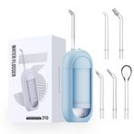 Su Pensesinde - yayisheng, Taşınabilir Akülü Diş Oral Irrigator 3 Modlu ve 150ML Çekme Tipi Ayrılabilir Tank, 6 Jet İpucu, IPX7 Su Geçirmez